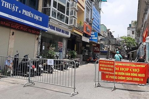 Ghi nhận 12 ca Covid-19 tại ổ dịch Trại Găng, phường Thanh Nhàn