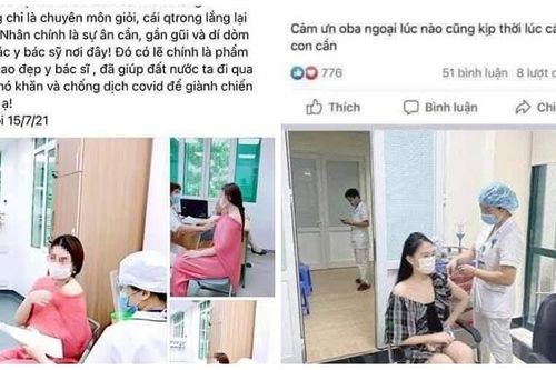 'Á hậu được người anh cho tiêm vắc xin Covid-19': Hà Nội yêu cầu Sở Y tế giải trình