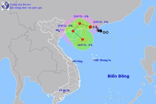 Bão số 3 hạ cấp, di chuyển chậm và đổi hướng liên tục