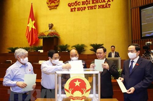 Quốc hội bầu lãnh đạo các cơ quan của Quốc hội và Tổng Kiểm toán nhà nước