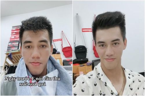'Đu trend' biến hình, tiền đạo Tiến Linh khiến fan ngã ngửa