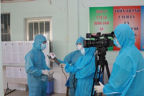Tác nghiệp tại 'tâm dịch' TP. Hồ Chí Minh: Chung sức, vững vàng trên trận tuyến phòng chống dịch