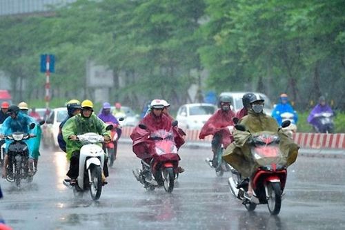 Cả nước mưa dông, nhiều nơi mưa lớn, riêng Nam Trung Bộ nắng nóng