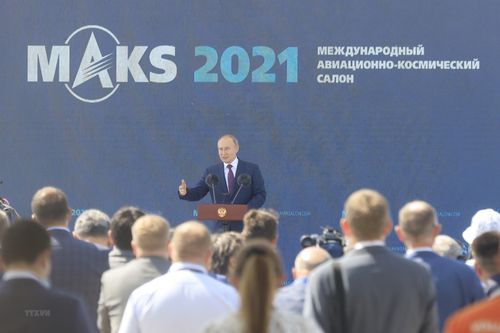Cận cảnh những mẫu máy bay tối tân tại Triển lãm MAKS-2021