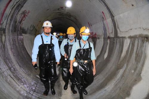 Hoàn thành đường hầm dẫn nước Dự án mở rộng Đa Nhim vượt tiến độ