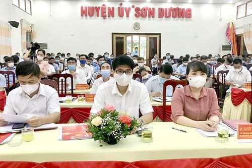 Sơn Dương triển khai nhiệm vụ 6 tháng cuối năm