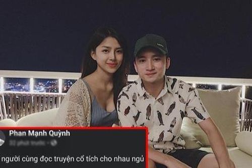 Nửa đêm đăng status, Phan Mạnh Quỳnh nói gì mà khiến bà xã phải vội vào xin lỗi?