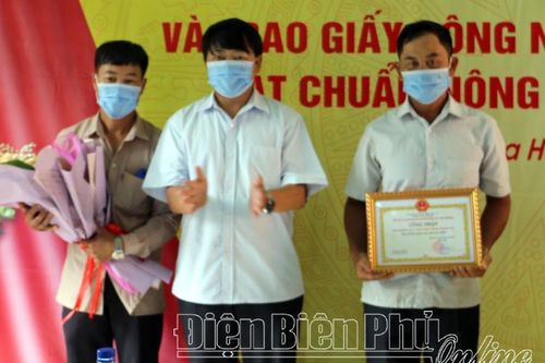 Huyện Mường Chà công nhận 2 bản đạt chuẩn nông thôn mới năm 2021