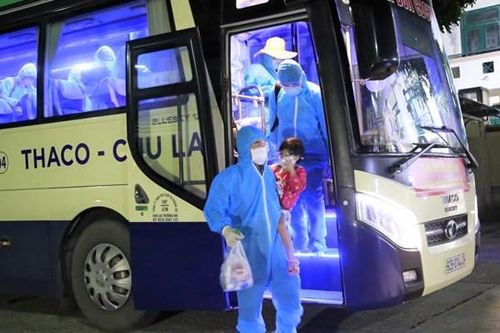 Tam Kỳ (Quảng Nam): Đón 77 công dân đầu tiên từ TP HCM trở về quê