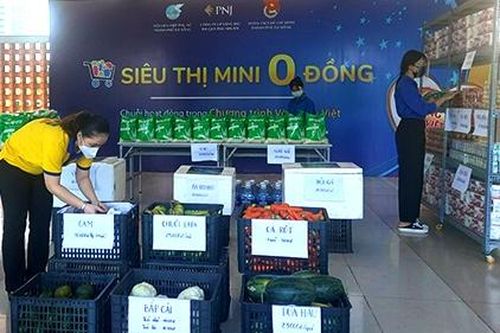 Hà Nội: Thí điểm 'Xe buýt siêu thị 0 đồng' hỗ trợ người lao động