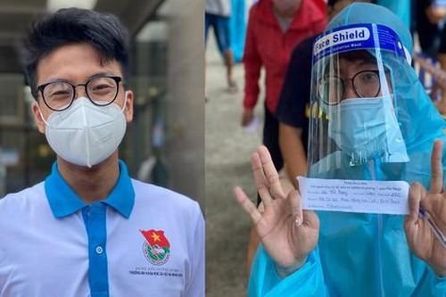 Dân mạng thích thú điệu nhảy ngẫu hứng của chàng trai 10x dỗ em bé lấy mẫu xét nghiệm