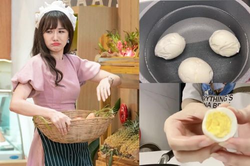 Hari Won bị 'bóc mẽ lươn lẹo': Từng làm clip dạy luộc trứng, giờ lại than 'khổ' bóc vỏ cũng không xong