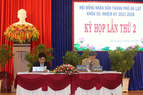 HĐND thành phố Đà Lạt khóa XII tổ chức kỳ họp thứ 2