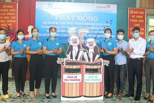 Triển khai mô hình 'Chia sẻ yêu thương - Bảo vệ môi trường'
