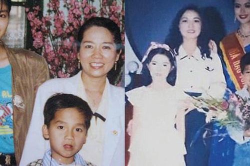Em trai đăng ảnh lúc Hoa hậu Thu Thủy đăng quang, thổn thức nhớ chị