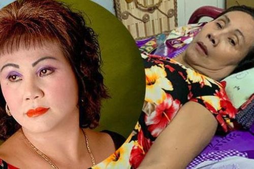 Nghệ sĩ Hoàng Lan hiện ra sao sau khi phẫu thuật vùng lưng bị hoại tử, lộ cả xương sống?