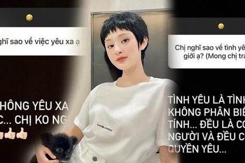 Hiền Hồ tư vấn tình cảm cho fan: Tự nhận không thể yêu xa và cởi mở với tình yêu đồng giới
