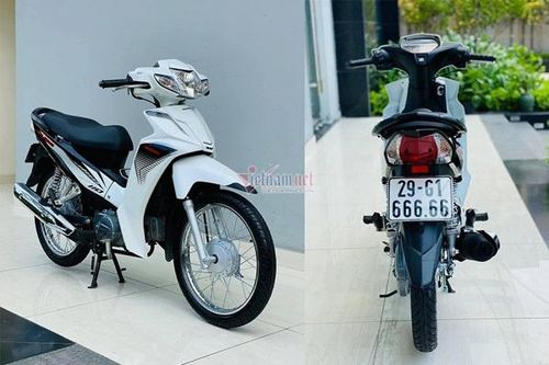 Honda Blade biển số đẹp được rao bán giá gần 200 triệu đồng