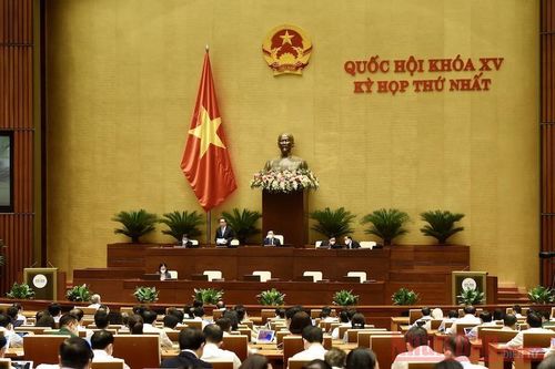 Thông cáo số 5, Kỳ họp thứ nhất, Quốc hội khóa XV