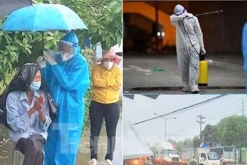 Những hình ảnh 'biết nói' ở vùng dịch Bình Dương