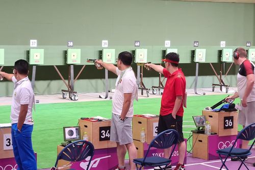 Xạ thủ Hoàng Xuân Vinh dừng bước tại Olympic Tokyo 2020