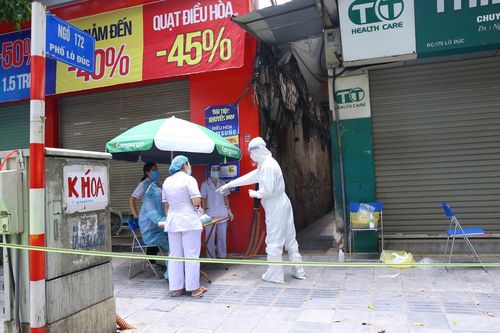 Trưa 24/7, Hà Nội ghi nhận thêm 10 ca dương tính với SARS-CoV-2