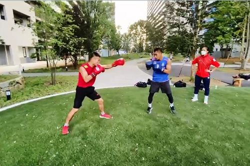 Các tuyển thủ Olympic Việt Nam có 'quân xanh' là các vận động viên Đông Nam Á