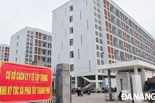 Thiết lập bệnh viện dã chiến tại Khu ký túc xá phía tây thành phố