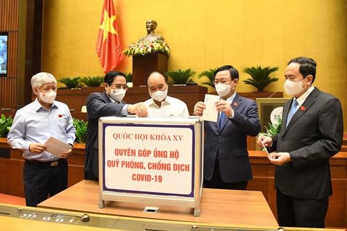 Văn phòng Quốc hội phát động quyên góp ủng hộ Quỹ phòng, chống Covid-19