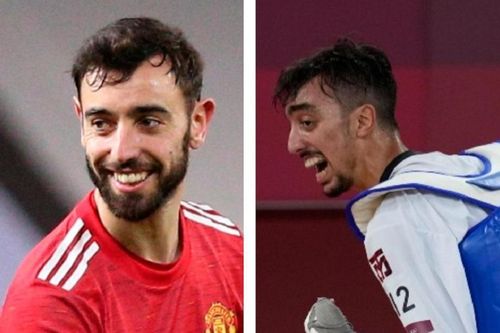 VĐV taekwondo giống hệt Bruno Fernandes: 'Tôi chẳng biết anh ta là ai'
