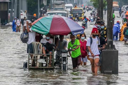 Gần 15.000 người sơ tán vì mưa lớn ở Philippines