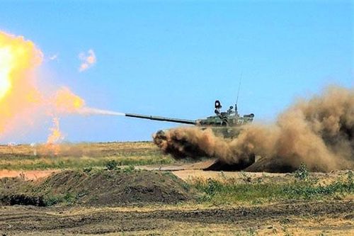 Soi sức mạnh của 'báo thép' T-72B3 Nga điều về trấn giữ Crimea