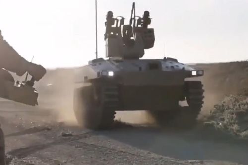 Robot chiến đấu điều khiển từ xa của Nga sử dụng ở Syria
