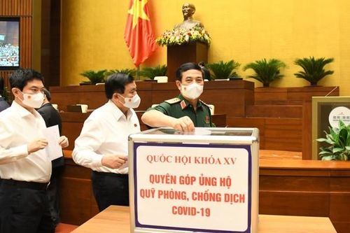 ĐBQH khóa XV ủng hộ 500 triệu đồng cho Quỹ phòng, chống COVID-19