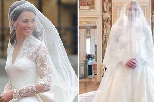 Cháu của Công nương Diana vừa kết hôn, váy cưới lấy cảm hứng từ váy của Kate Middleton?