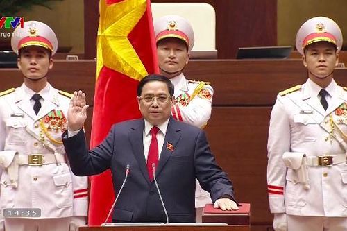 Thủ tướng Phạm Minh Chính tuyên thệ nhậm chức