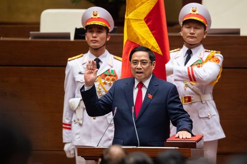 Lễ tuyên thệ của Thủ tướng Phạm Minh Chính