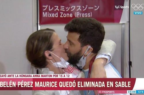 Nữ VĐV Argentina được cầu hôn trên sóng trực tiếp tại Olympic
