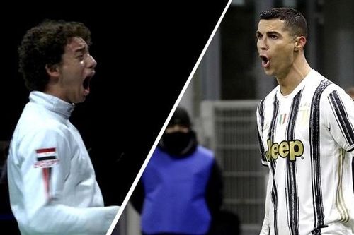 VĐV ăn mừng theo phong cách Ronaldo tại Olympic