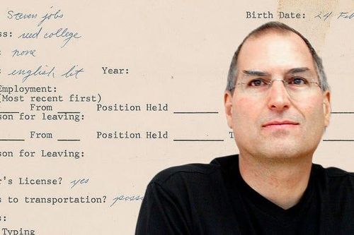 Đơn xin việc của Steve Jobs được bán đấu giá