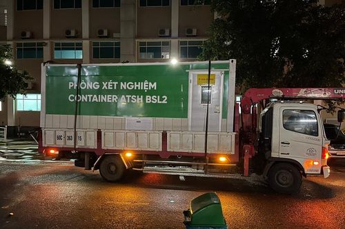 Lần đầu tiên Đồng Nai có phòng container xét nghiệm SARS-CoV-2