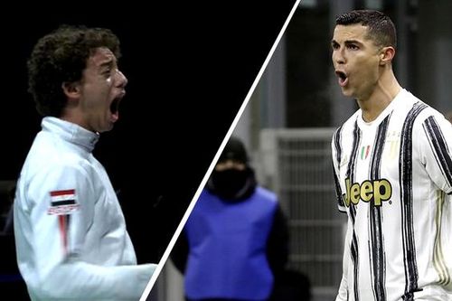 Màn ăn mừng phong cách Ronaldo gây sốt ở Olympic Tokyo
