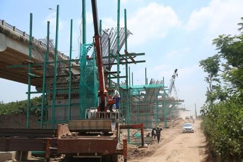 Sáu công trình giao thông trọng điểm tại Hà Nội được thi công trong thời gian giãn cách