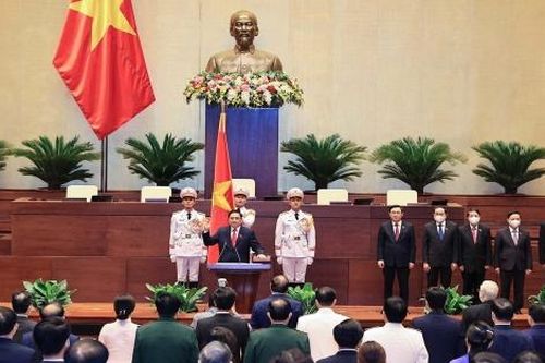 Kỳ họp thứ Nhất, Quốc hội khóa XV: Thủ tướng Phạm Minh Chính tuyên thệ nhậm chức, đề ra các nhiệm vụ trọng tâm