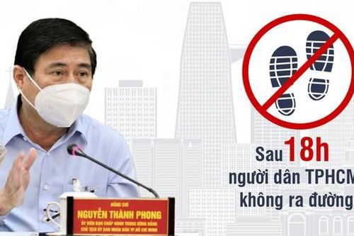 Người dân TPHCM cần lưu ý gì sau 18 giờ?