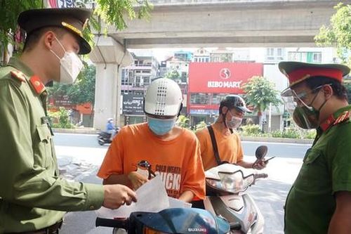 Hà Nội lập 789 tổ tuần tra nhắc nhở, xử lý vi phạm phòng, chống dịch