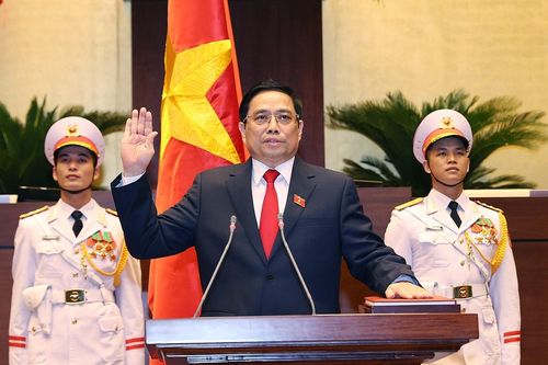 Thủ tướng Chính phủ Phạm Minh Chính tuyên thệ nhậm chức