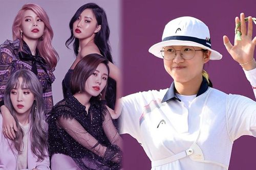 An San - cung thủ Hàn Quốc phá kỷ lục Olympic hóa ra là fan của nhóm nữ đình đám MAMAMOO