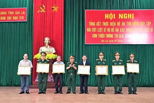Nỗ lực giải quyết hồ sơ tồn đọng sau chiến tranh