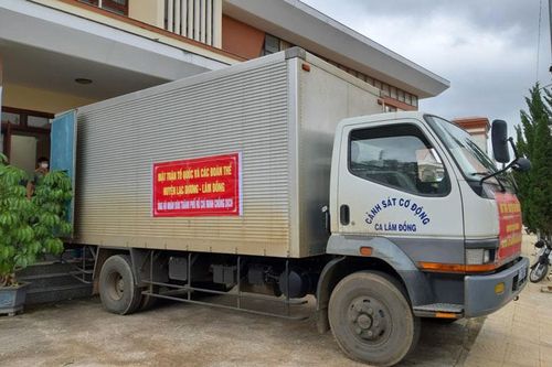Lạc Dương: Tiếp tục ''chuyến xe yêu thương'' ủng hộ thành phố Hồ Chí Minh